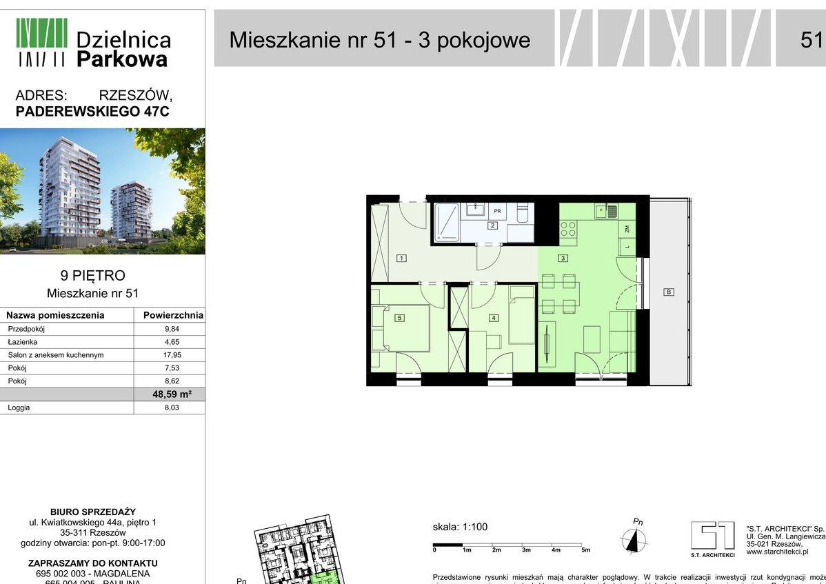 Finałowy etap inwestycji | 3 pokoje | świetna lokalizacja