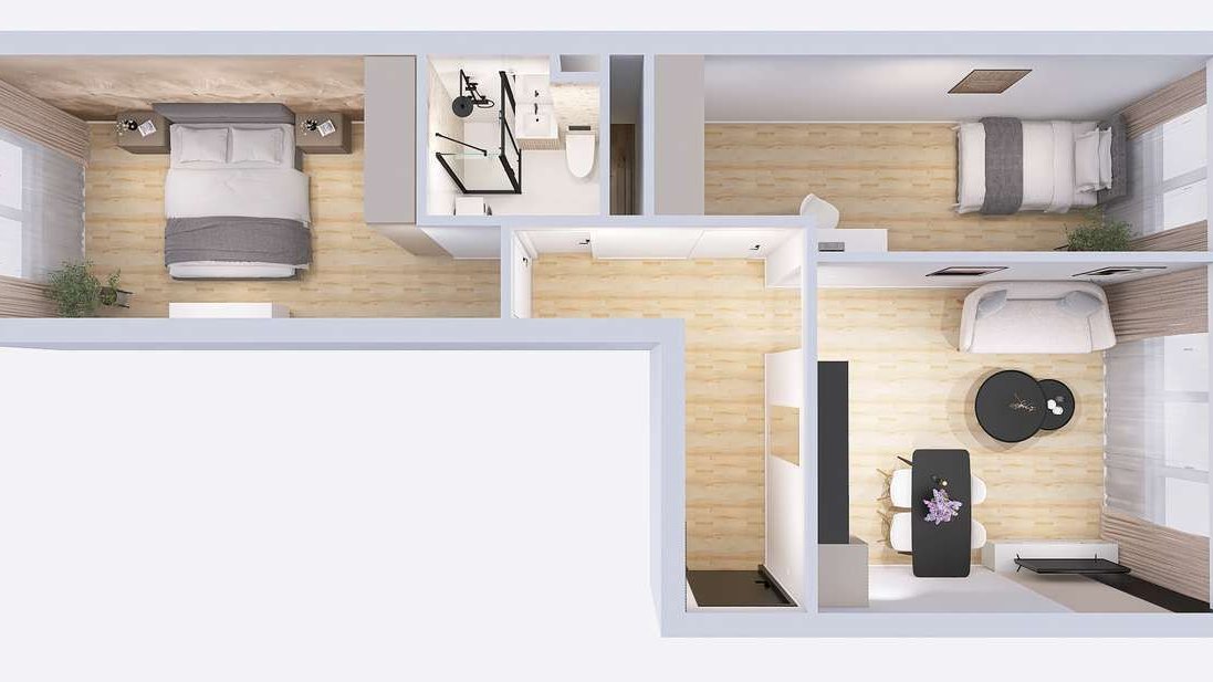 Świeżo po remoncie – 3 pokoje na Wyszyńskiego