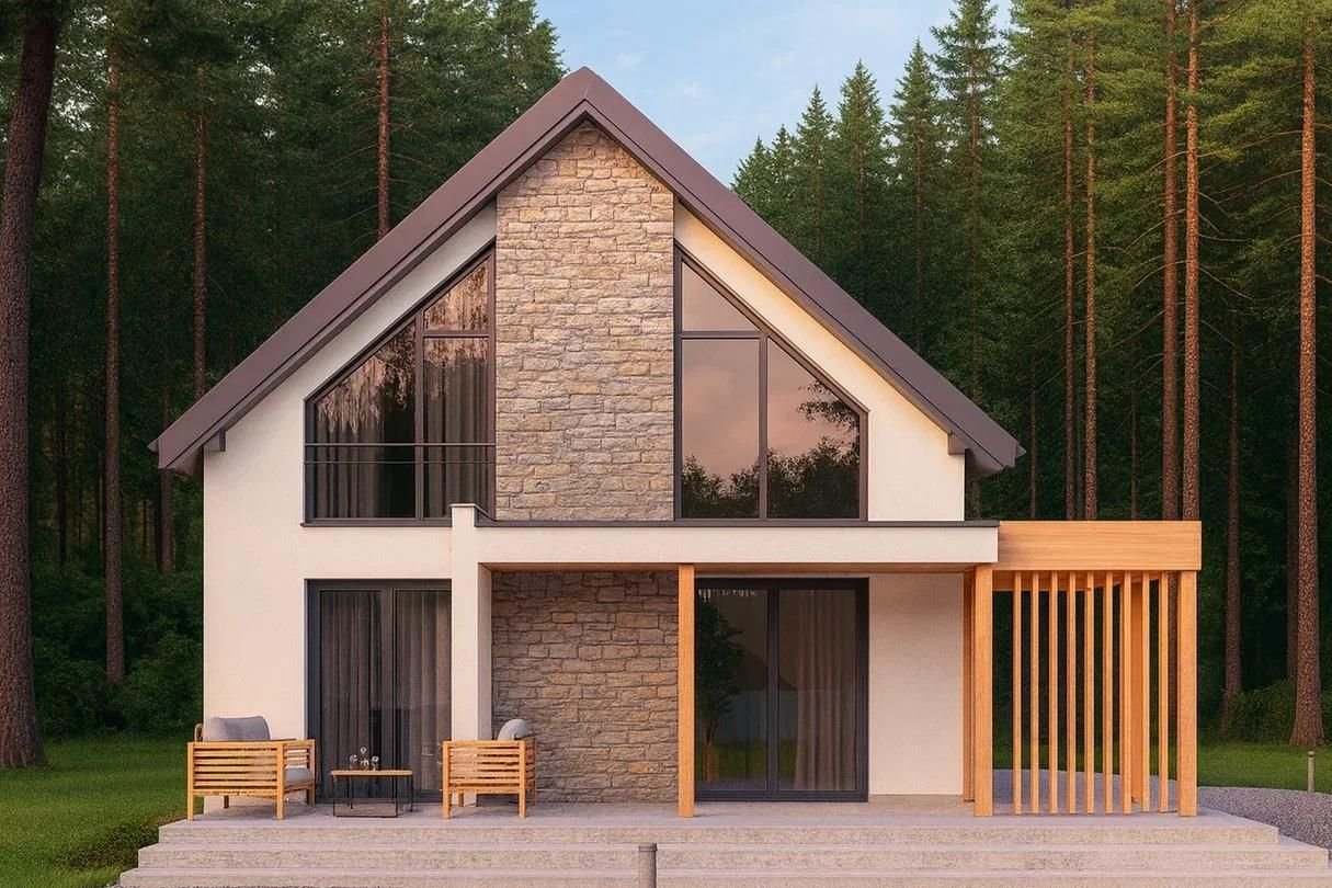 Zielona Okolica. Nowy Dom ok.124m2