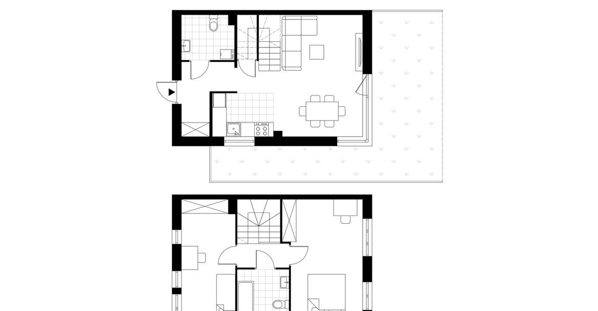 3-pokojowy dom 75m2 + ogródek Bez Pośredników