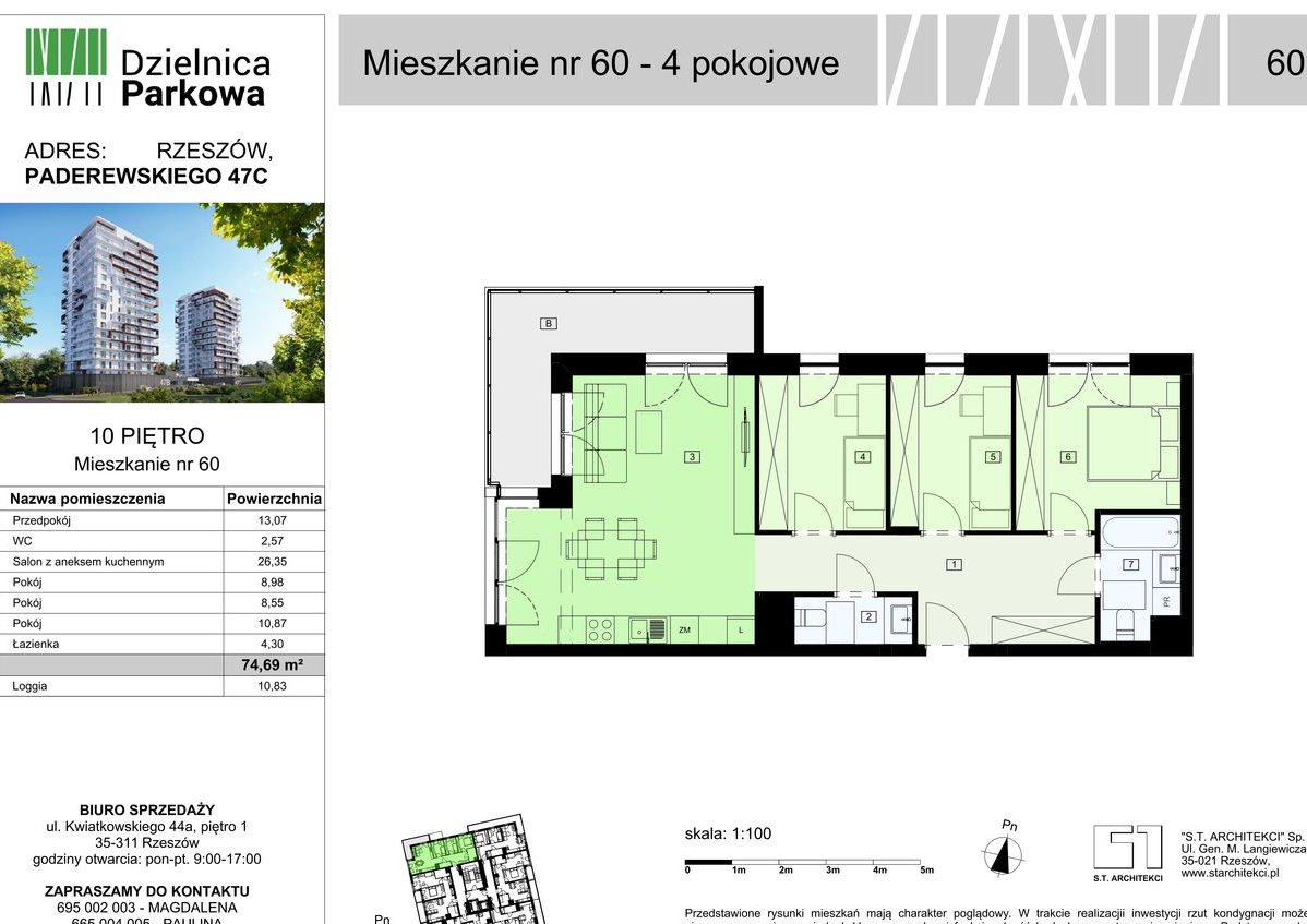 Finałowy etap inwestycji | 4 pokoje | świetna lokalizacja