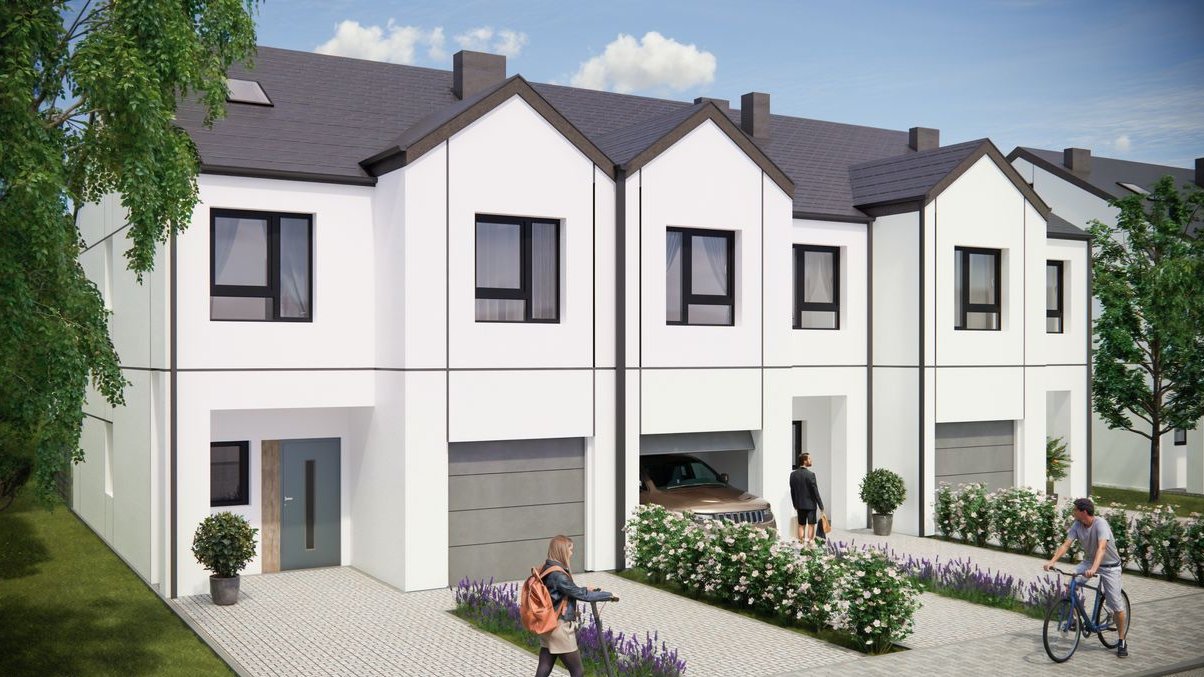 Nowy etap |dom z garażem| Kwitnące Ogrody Gdańsk Kowale Bąkowo 70B