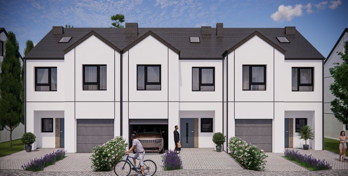 Nowy etap |dom z garażem| Kwitnące Ogrody Gdańsk Kowale Bąkowo 70B