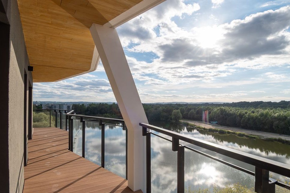 Południowo-zachodni apartament z tarasem