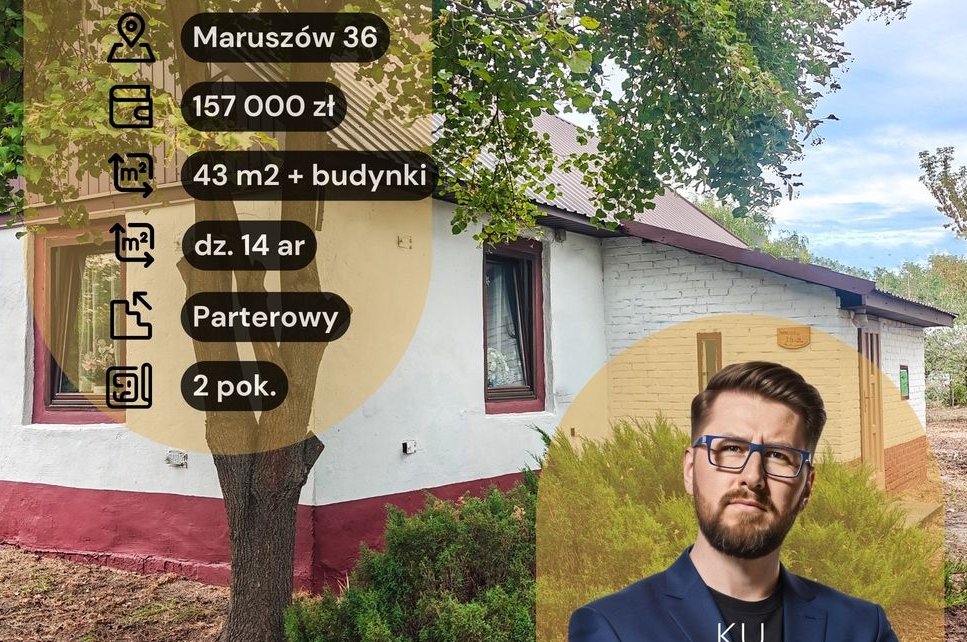 Domek z duszą w sielskim Maruszowie
