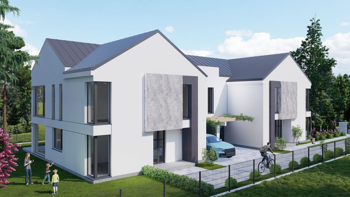 BEZPOŚREDNIO DĄBROWA LEŚNA - piękne domy w prestiżowej lokalizacji