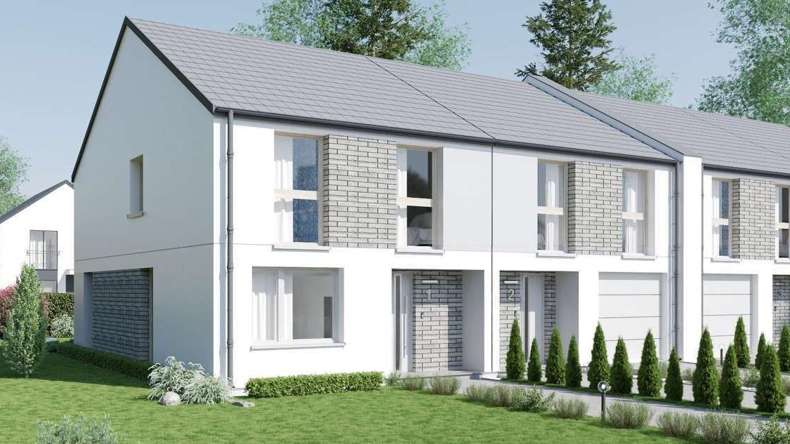 Domy Czerwonak Błękitna