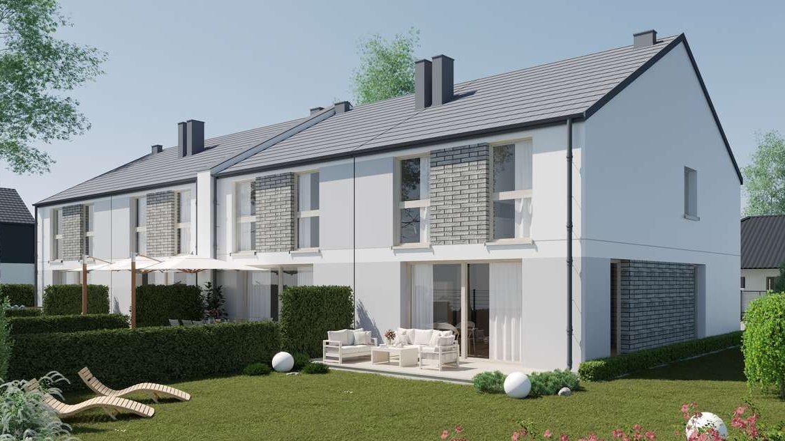 Domy Czerwonak Błękitna