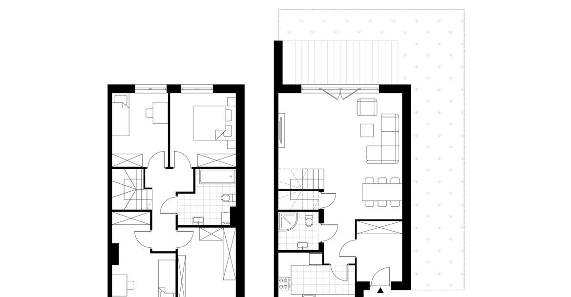 5-pokojowy dom 104m2 + ogródek Bezpośrednio