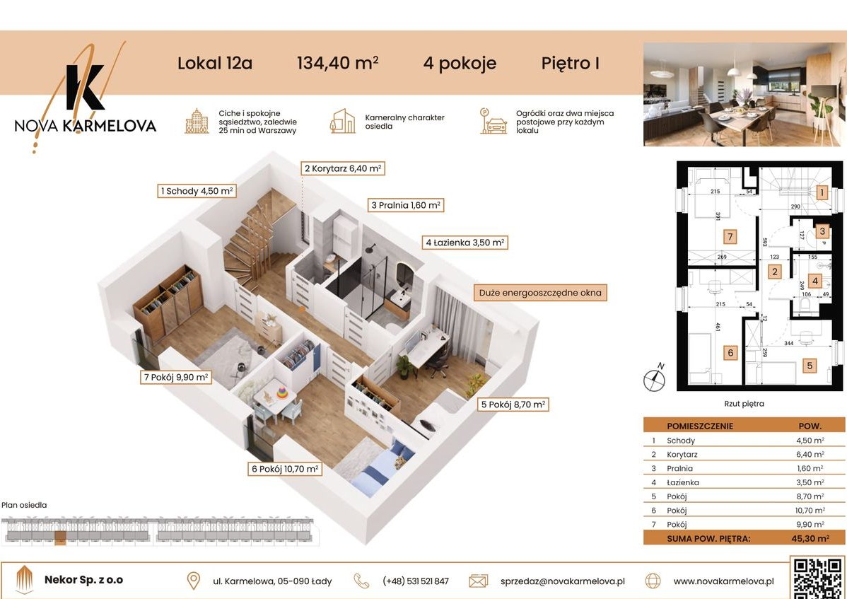 4-pokojowy dom 90m2 + ogródek Bez Pośredników