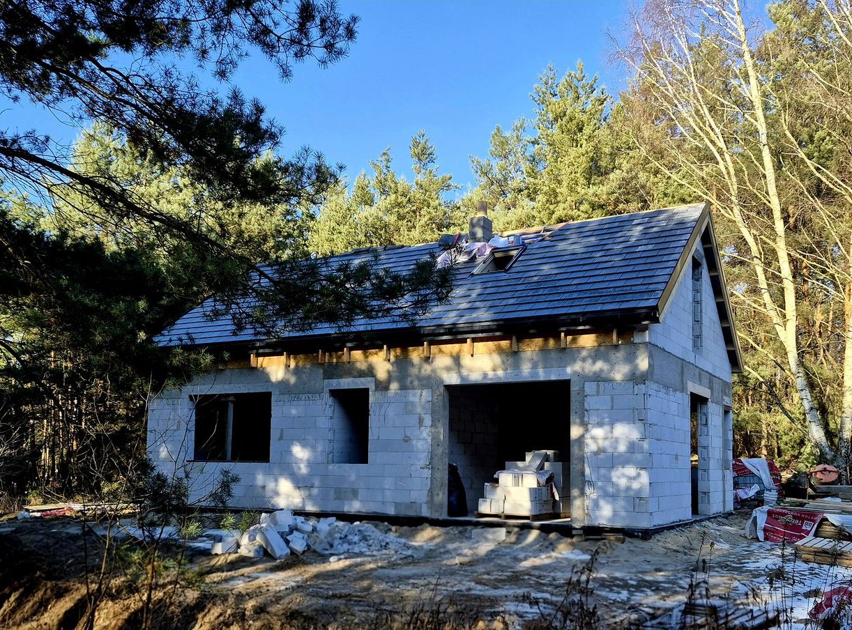 Dom wolnostojący w otoczeniu lasu – Wojnowice, gm. Miękinia