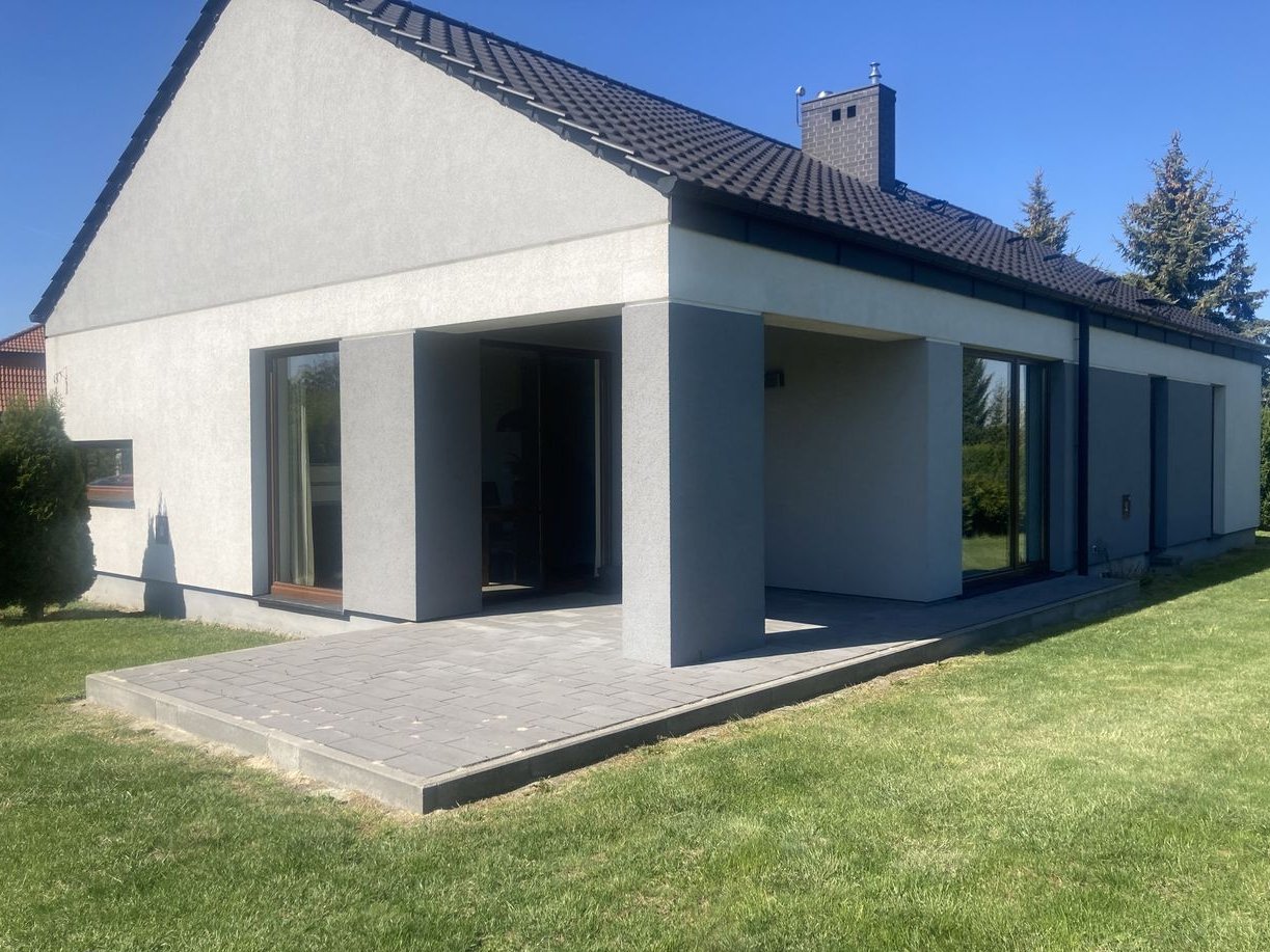 Parterowy dom na dużej działce Krotoszyn ul. Pastelowa