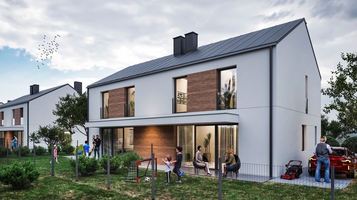 5-pokojowy dom 102m2 + ogródek Bezpośrednio