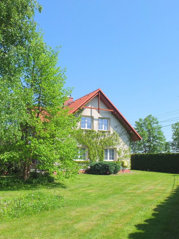 Bliźniak z dużym ogrodem