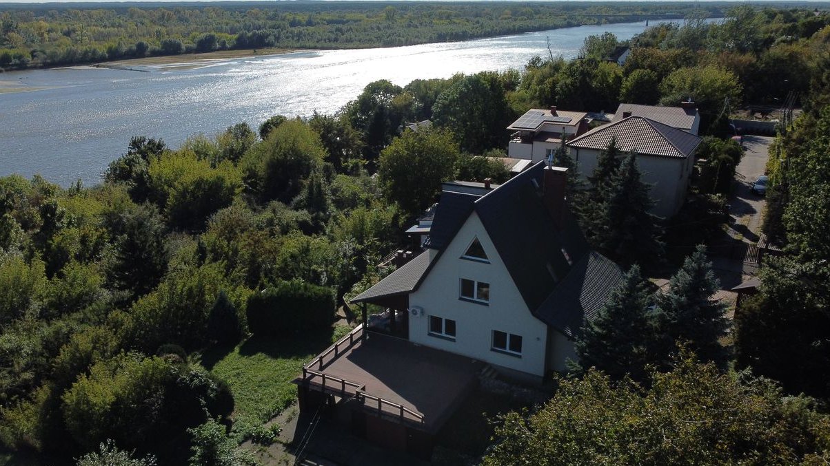 Dom z bezpośrednim widokiem na Wisłę