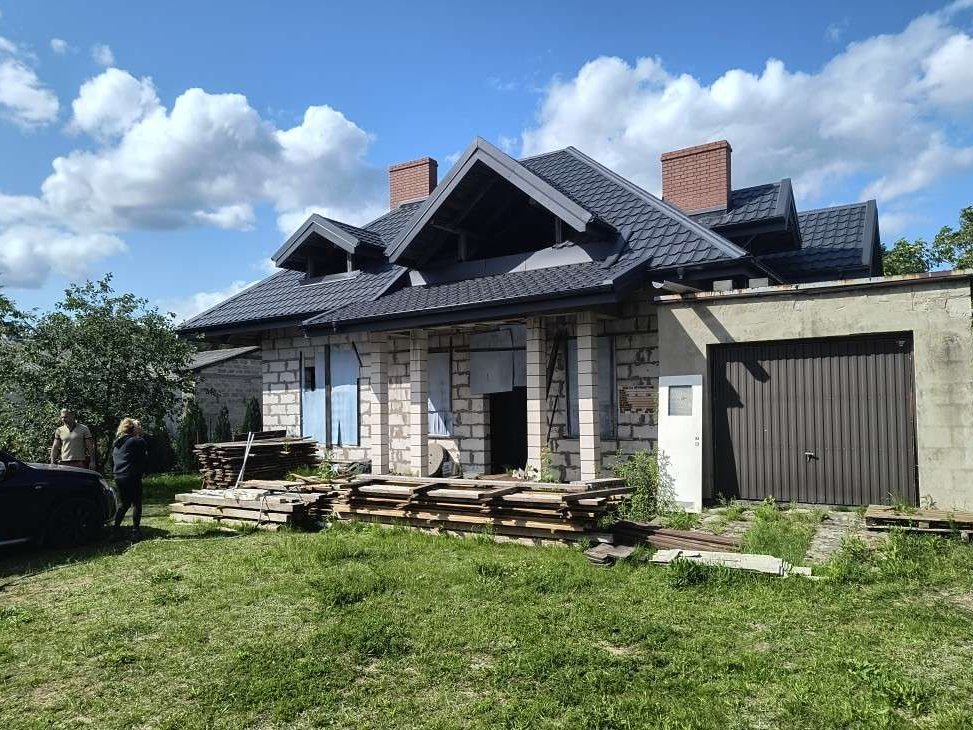 Sprzedam udział w działce z rozpoczętą budową Wałdowo Królewskie