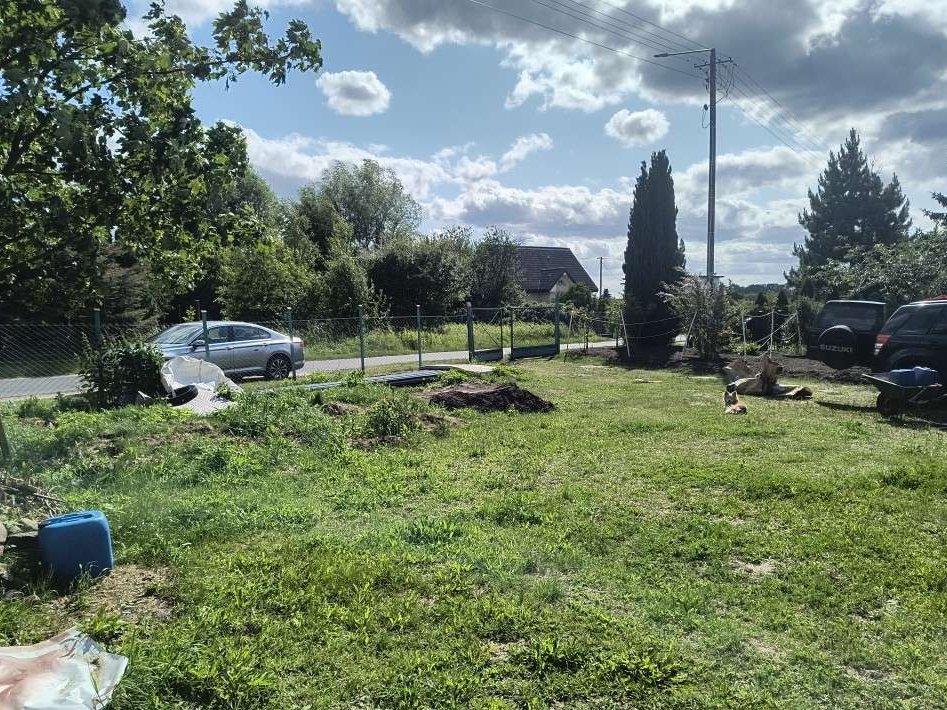 Sprzedam udział w działce z rozpoczętą budową Wałdowo Królewskie