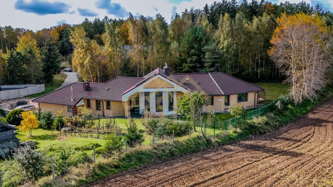 Przestronna i wygodna willa z widokiem na las