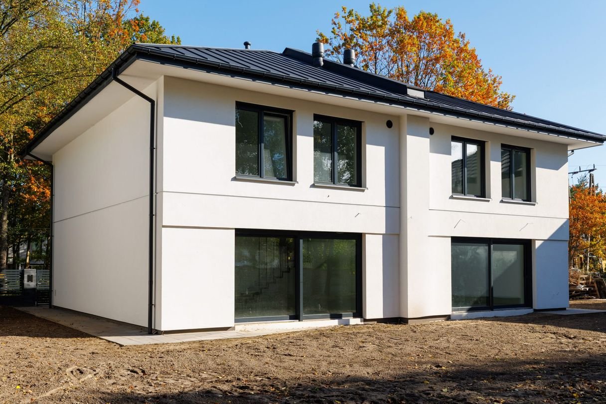 Dom nowy, bliźniak, stan deweloperski Wawer