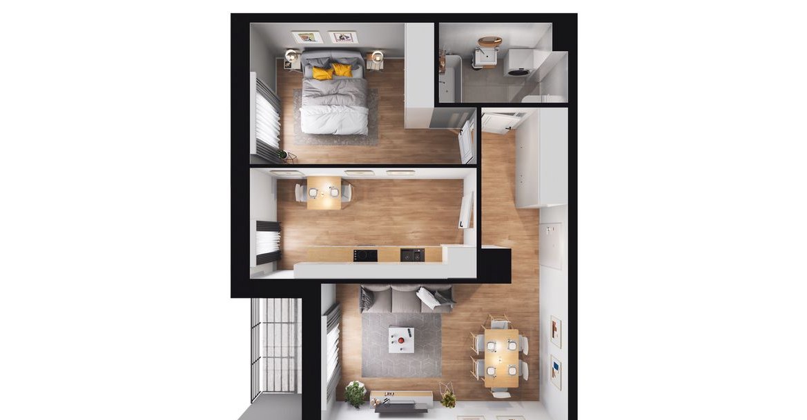 3-pokojowe mieszkanie 50m2 Bez Pośredników