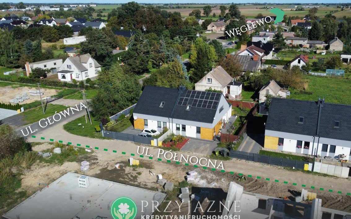 DOMY W ZABUDOWIE BLIŹNIACZEJ - Pobiedziska ul. Północna - PROMOCJA!