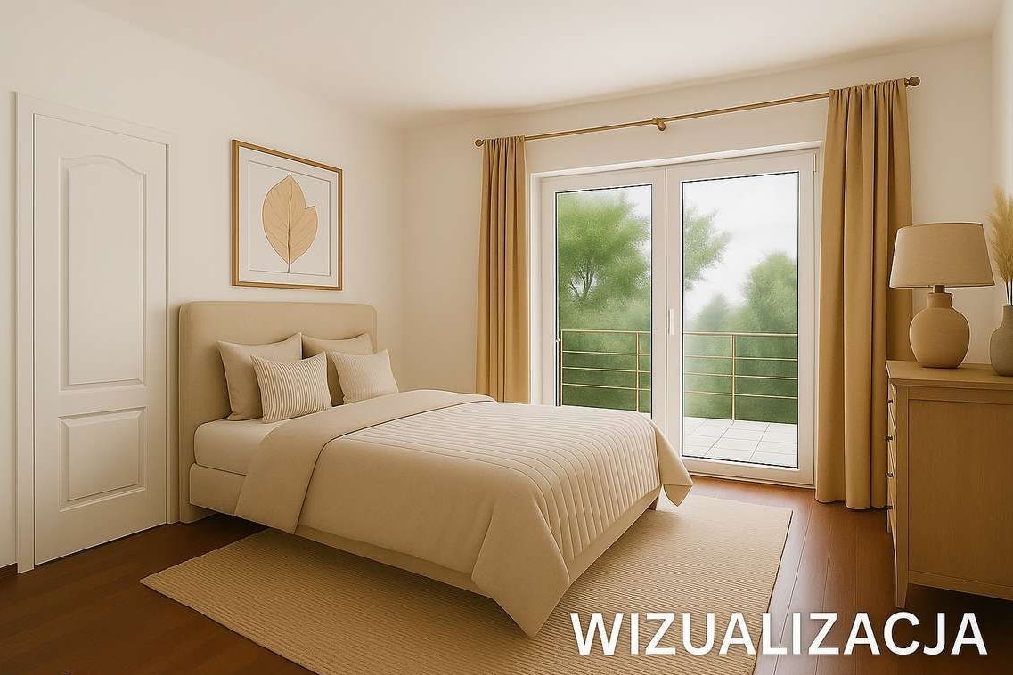 Na sprzedaż mieszkanie 46,9 m², 2 pokoje, Plewiska k. Poznania