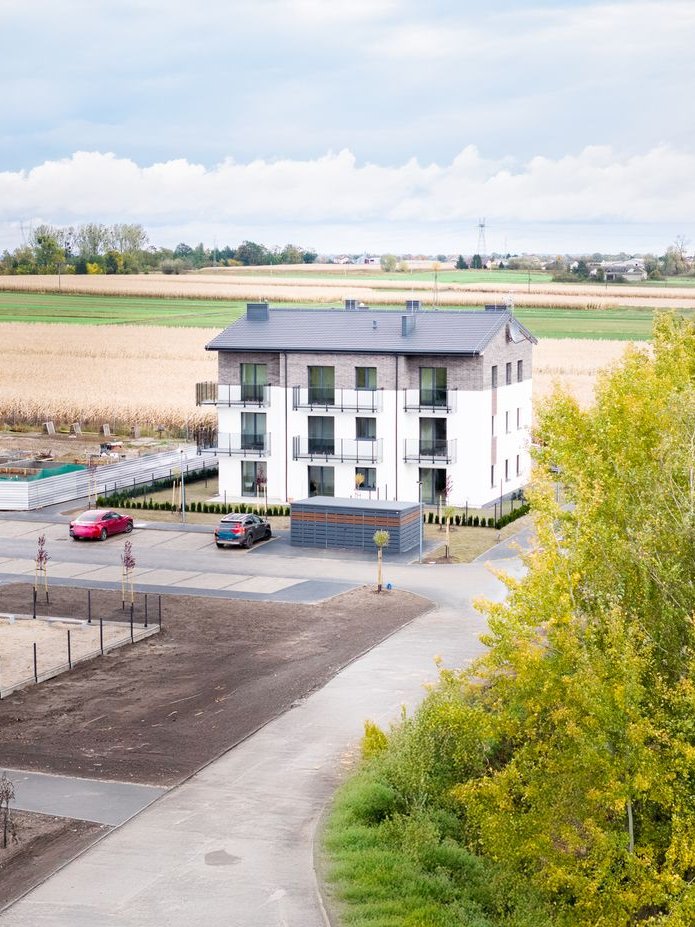 Nowe 2-pokojowe mieszkanie na I piętrze – Wiśniowe Osiedle, Czernikowo