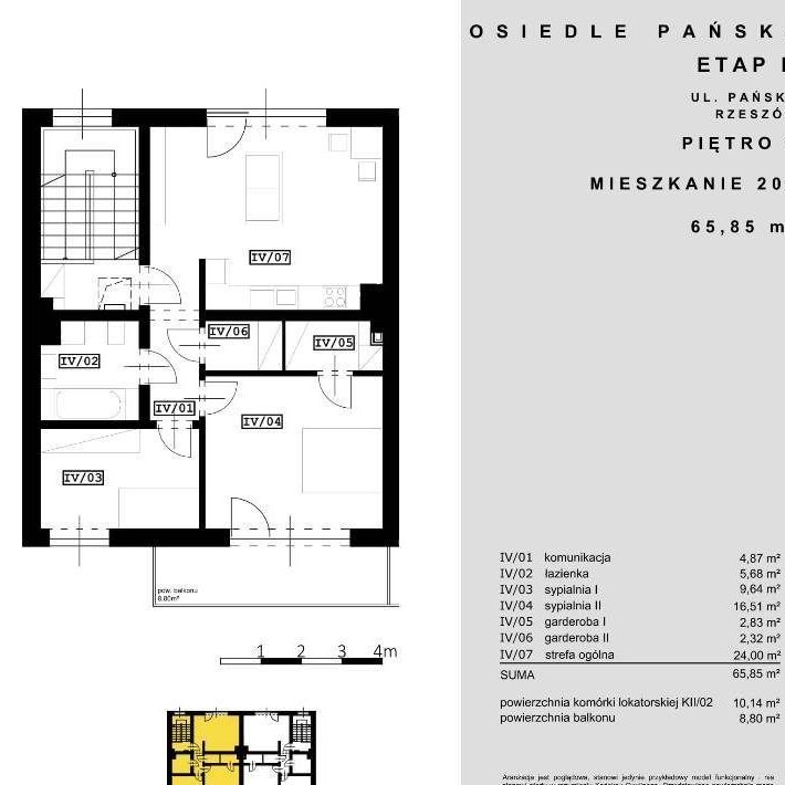 Nowość: garaż, kom.lok. 10m2, balkon 9m2,garderoby