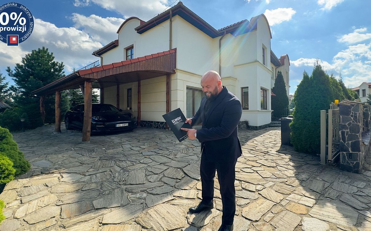 Elegancki rodzinny dom na ogrodzonym osiedlu | Sosnowiec Os Kukułek.