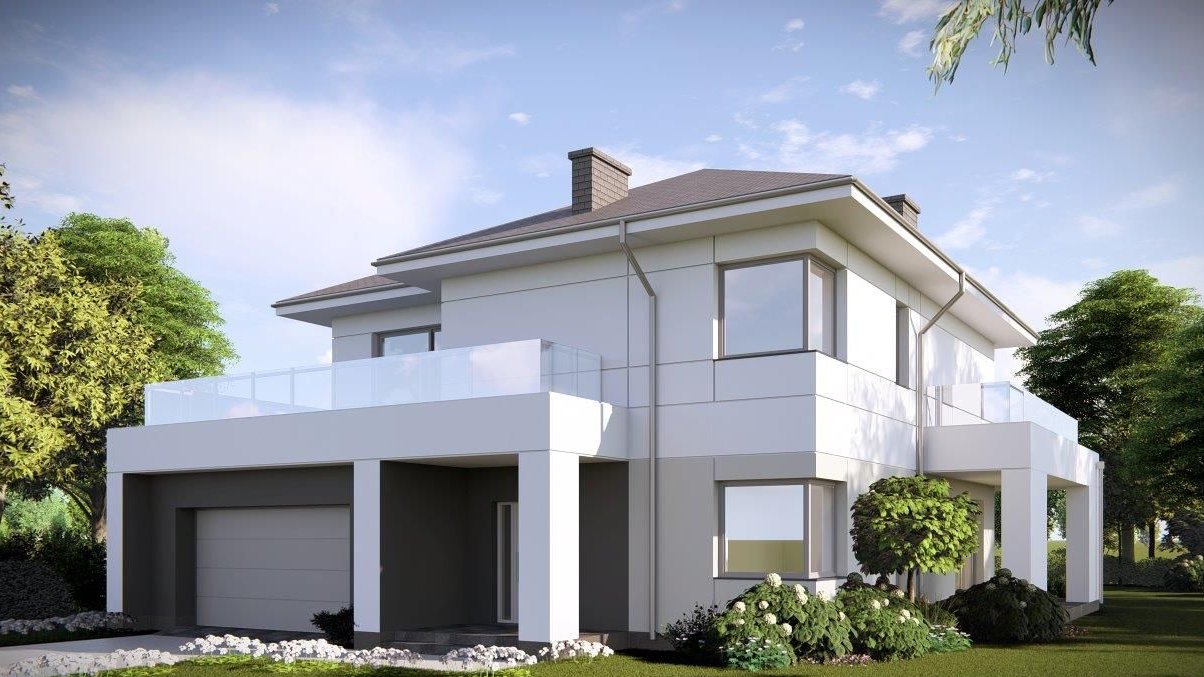 Nowoczesny Dom w Niewodnicy Koryckiej