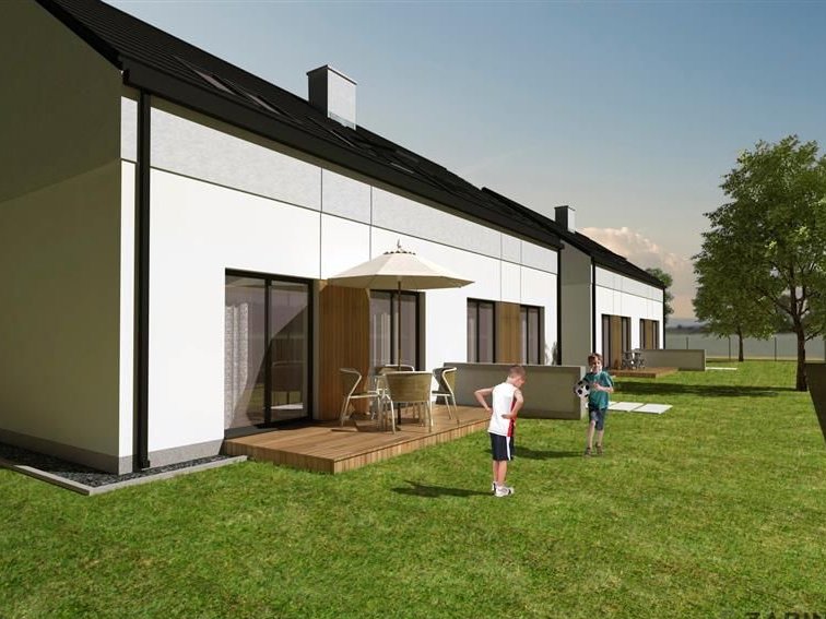 Dom bliźniak - Trąbki Wielkie