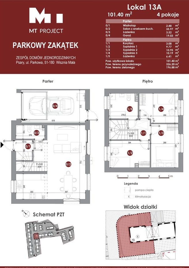 Nowoczesny dom 101,4 m² z garażem i ogrodem,dobry dojazd do Wrocławia