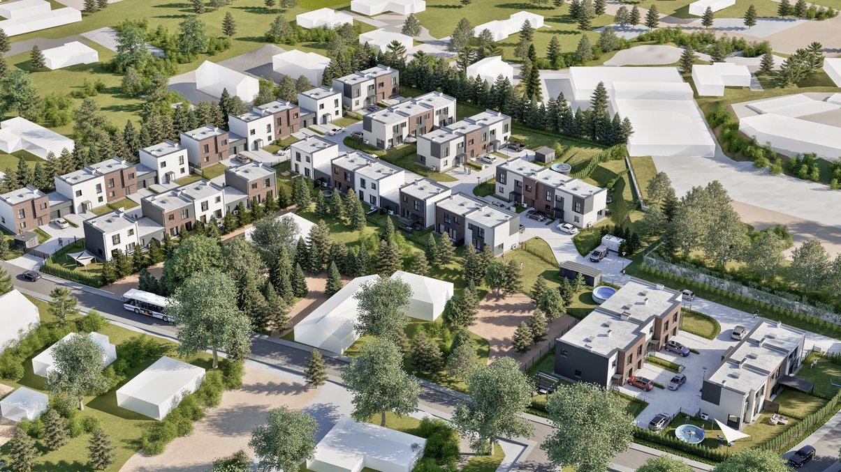 Dom 102,6 m² z garażem i ogrodem w Parkowym Zakątku, Psary