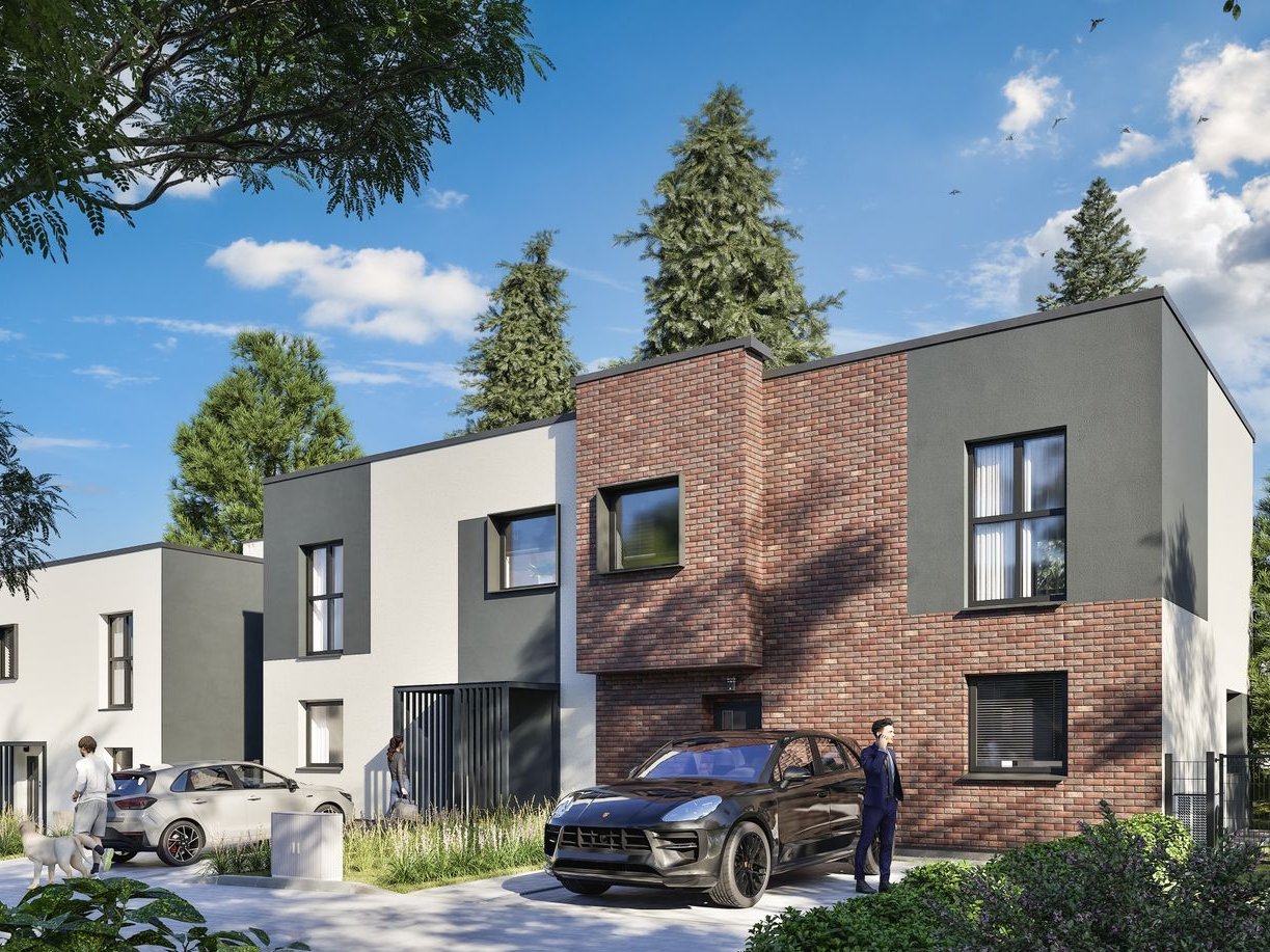 Dom 101,4 m² z garażem i ogrodem .Wysoki standard ,1km od Wrocławia