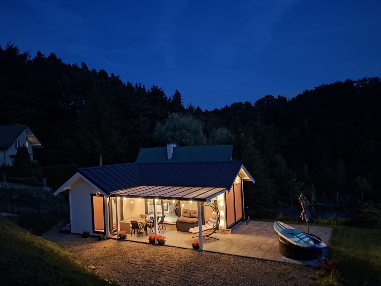 dom działka 11a domek 35m2 nad Jeziorem Rożnowskim Gródek nad Dunajcem