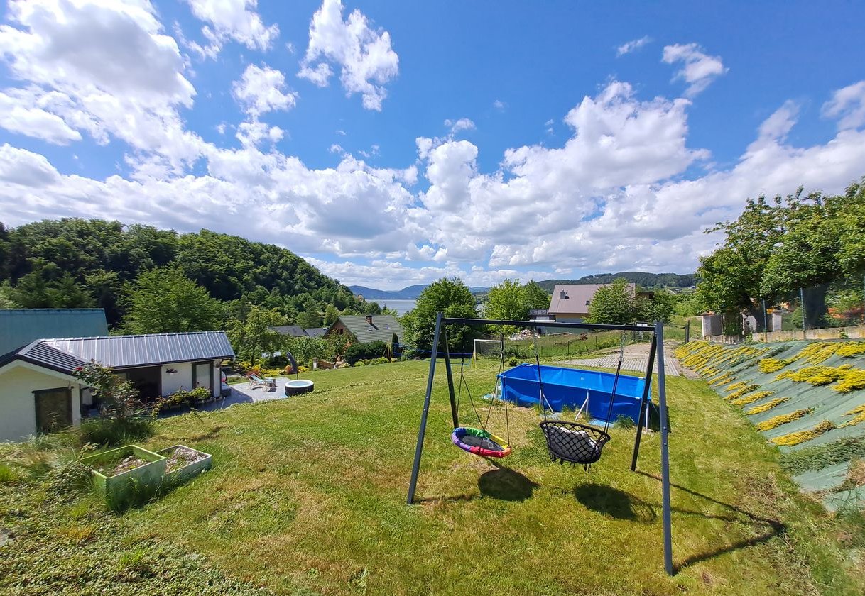 dom działka 11a domek 35m2 nad Jeziorem Rożnowskim Gródek nad Dunajcem