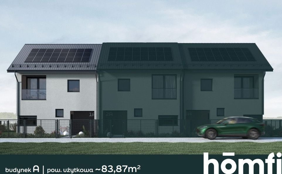 Wiązownica| Narożna szeregówka | 87 m²