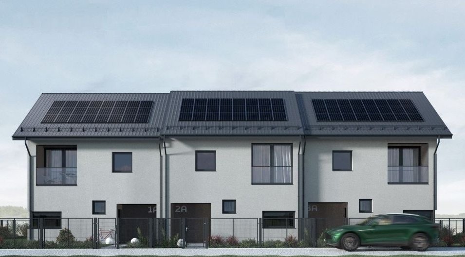 Wiązownica| Narożna szeregówka | 87 m²