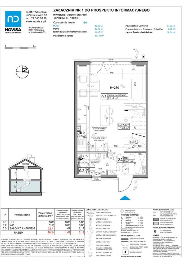 3-pokojowy dom 60m2 + ogródek Bezpośrednio