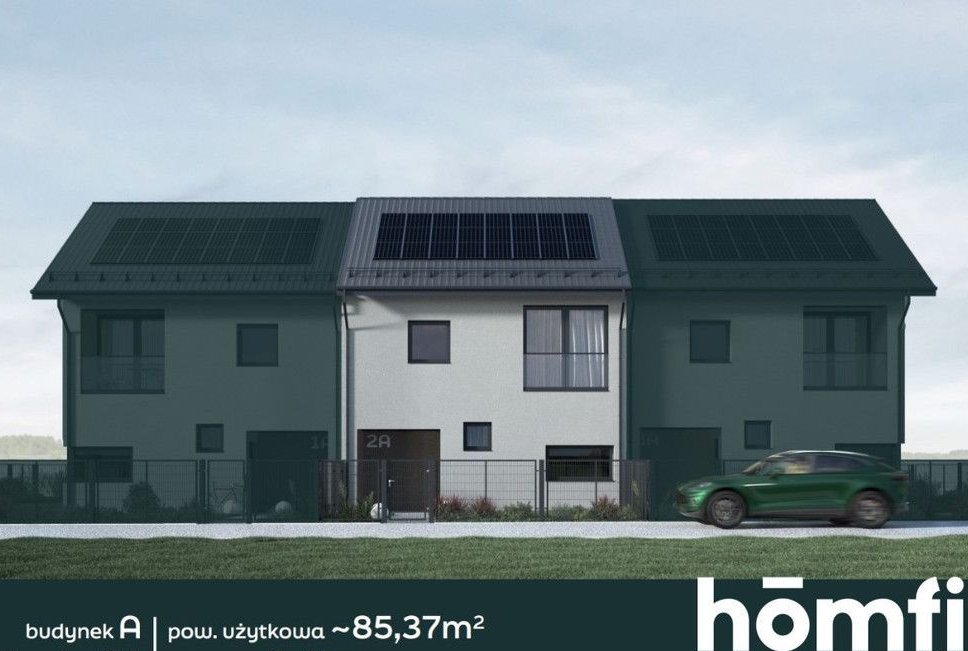 Wiązownica| Dom w zabudowie szeregowej 85,37 m²