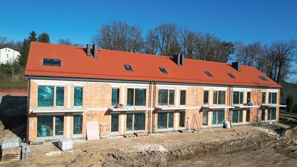 duży balkon od południa + poddasze 60 m2