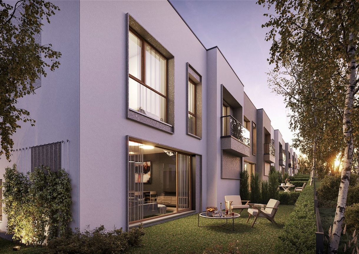 Własny segment z garażem i ogrodem WZGÓRZE KSM