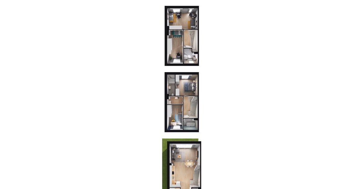 5-pokojowy dom 123m2 + ogródek Bez Pośredników