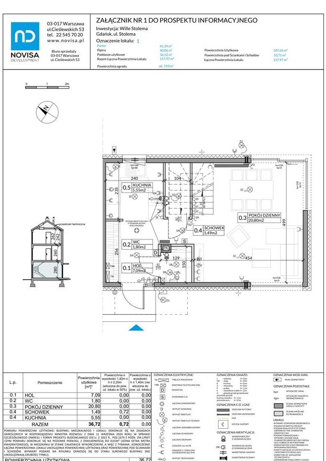 5-pokojowy dom 117m2 + ogródek Bez Prowizji