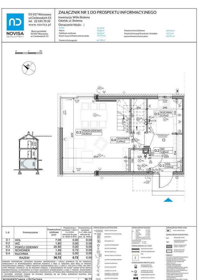 5-pokojowy dom 116m2 + ogródek Bezpośrednio