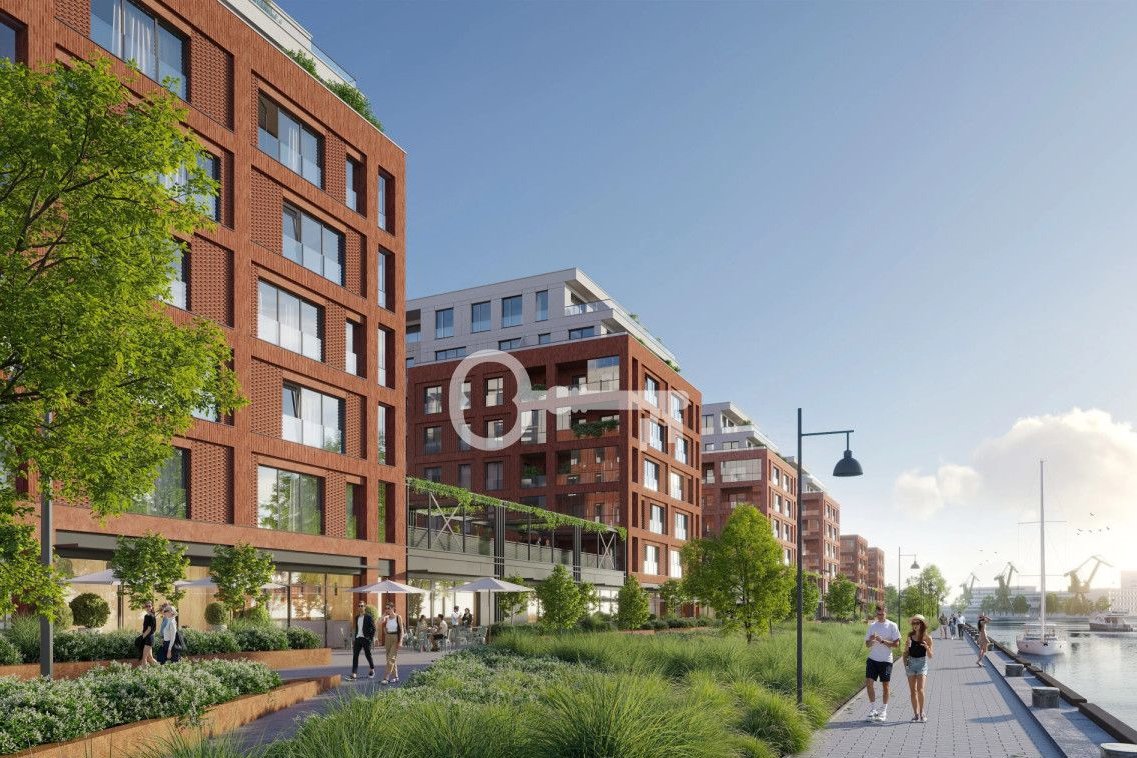 Apartament na najwyższym piętrze przy Motławie