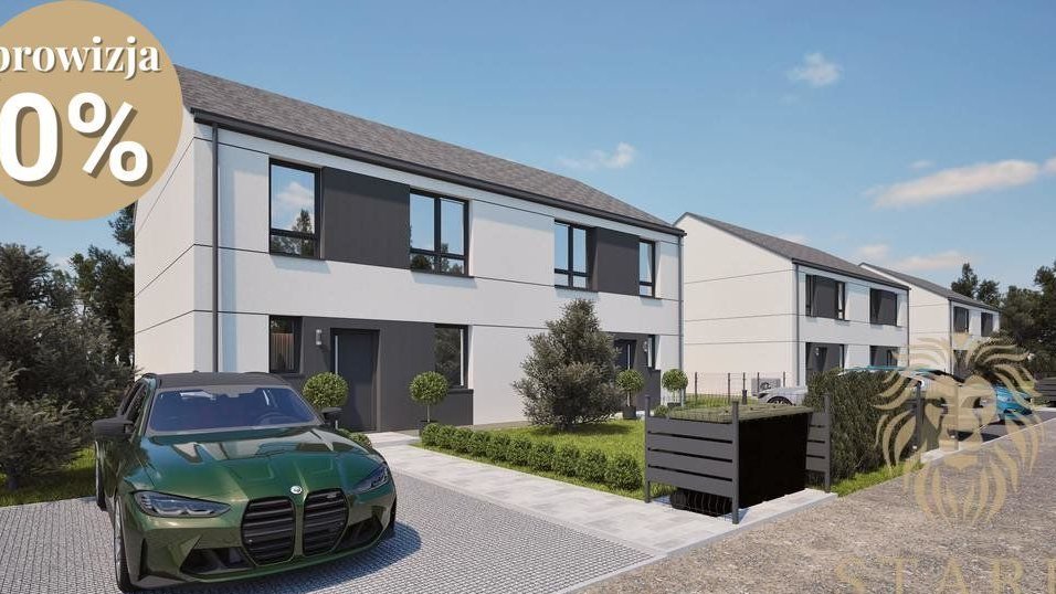 Nowy energooszczędny dom 101 m² w Grzędzicach – 0%