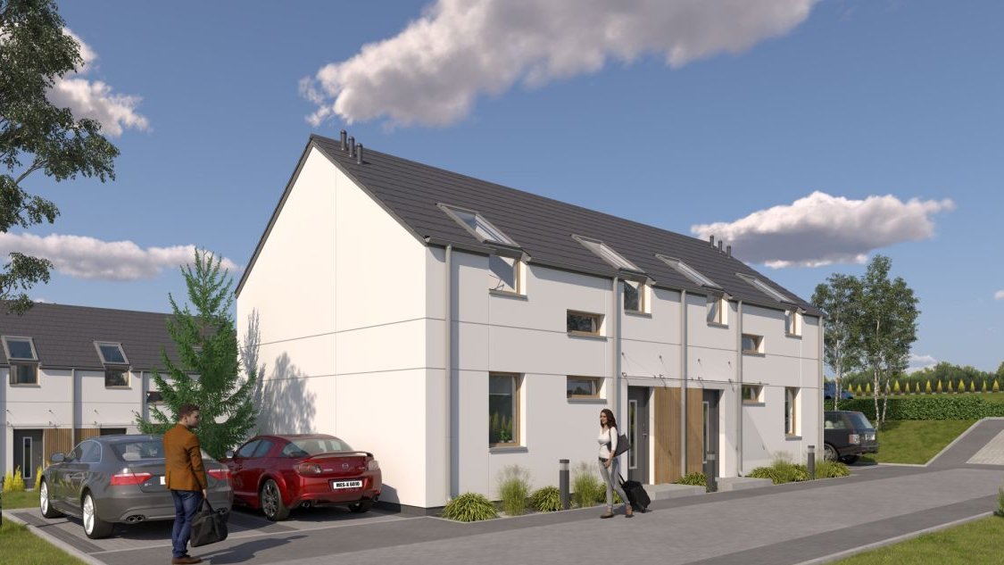 Dom - 4 pokoje - duży ogród + Bon na wykończenie