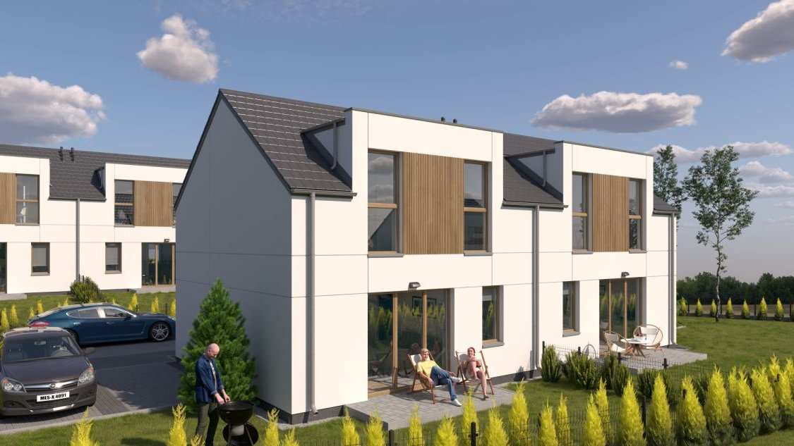 Dom - 4 pokoje - duży ogród + Bon na wykończenie