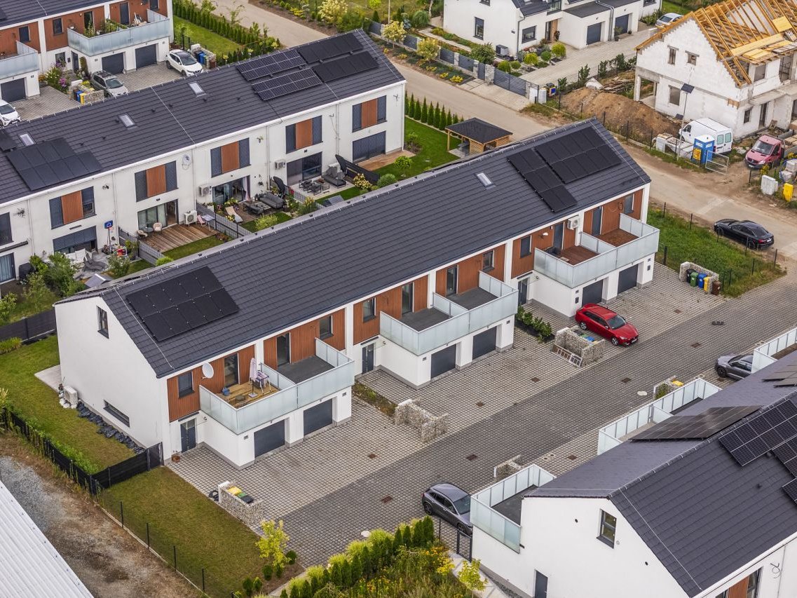 Dom gotowy do odbioru, ekonomiczny z pompą ciepła